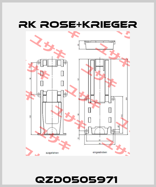 QZD0505971  RK Rose+Krieger