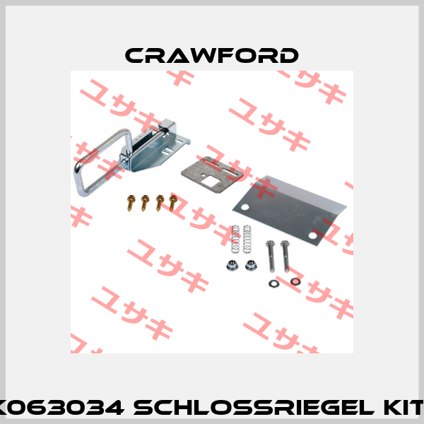 K063034 Schlossriegel Kit  Crawford