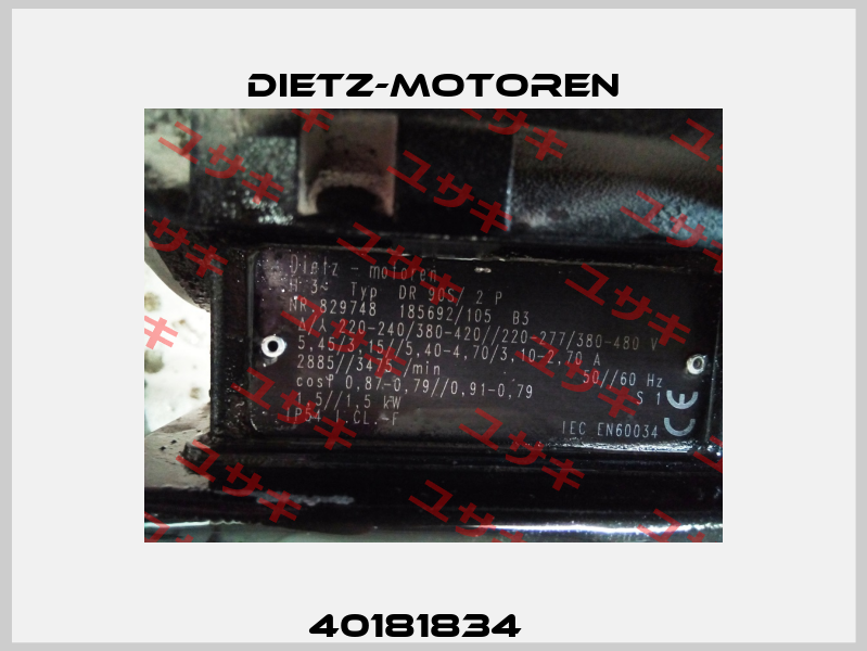 40181834    Dietz-Motoren