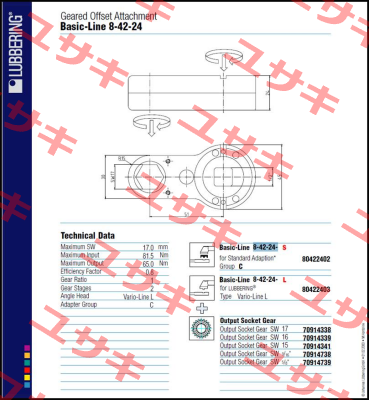 Basic-Line 8-42-24-S  Lubbering