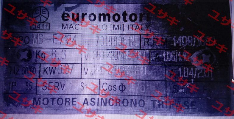 MS-E7124 old code, new code A B3P4 004 Euromotori