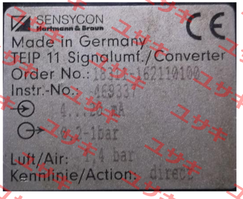 V18311H.1.1.2.1.10.1.0.0  SENSYCON