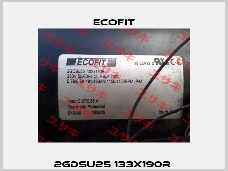 2GDSu25 133x190R  Ecofit