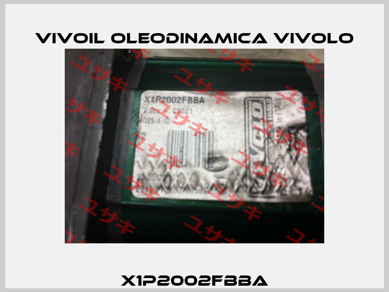 X1P2002FBBA Vivoil Oleodinamica Vivolo