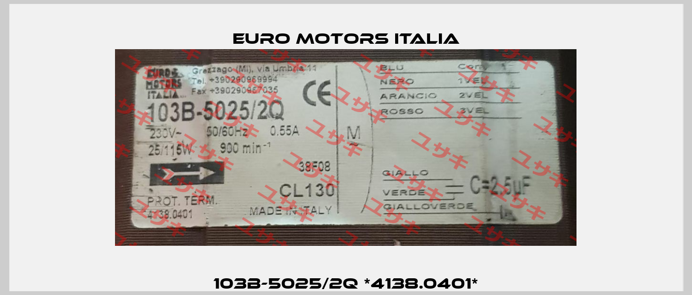 103B-5025/2Q *4138.0401* Euro Motors Italia