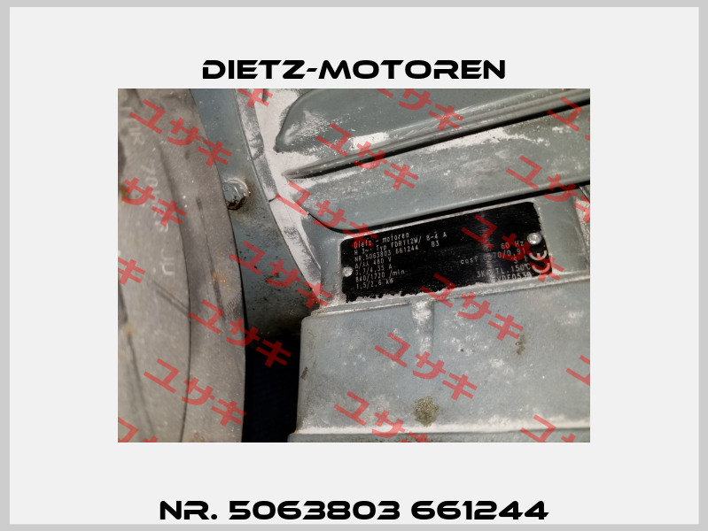 NR. 5063803 661244 Dietz-Motoren