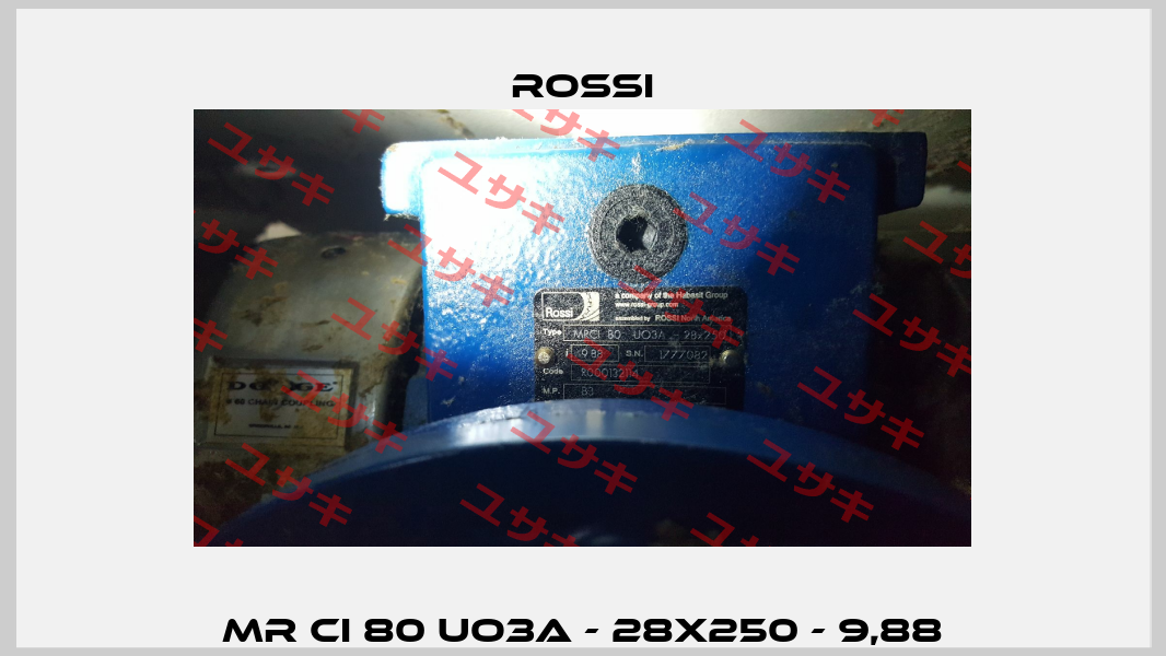 MR CI 80 UO3A - 28x250 - 9,88 Rossi