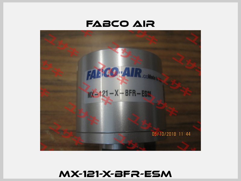 MX-121-X-BFR-ESM    Fabco Air