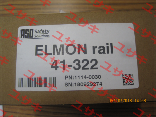 P/N: 1114-0030 Type: ELMON rail 41-322 ASO SAFETY