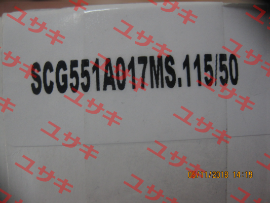 SCG551A017MS.115/50 Asco