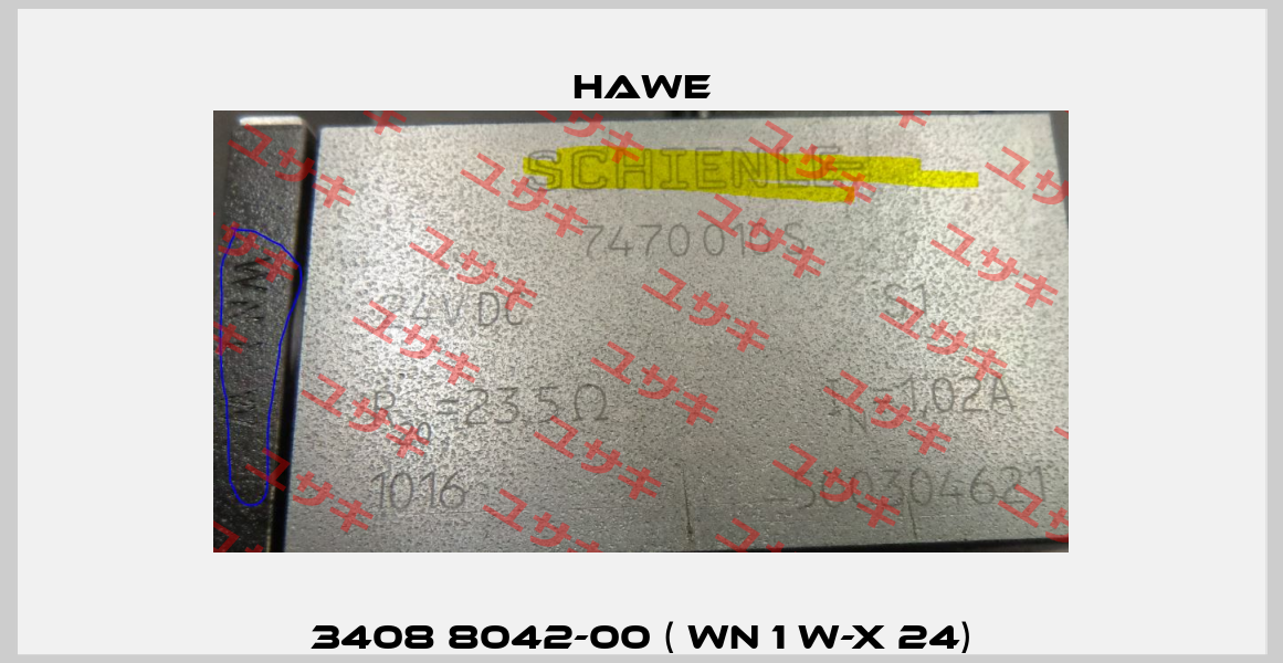3408 8042-00 ( WN 1 W-X 24) Hawe