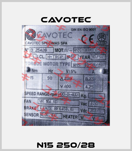 N15 250/28 Cavotec