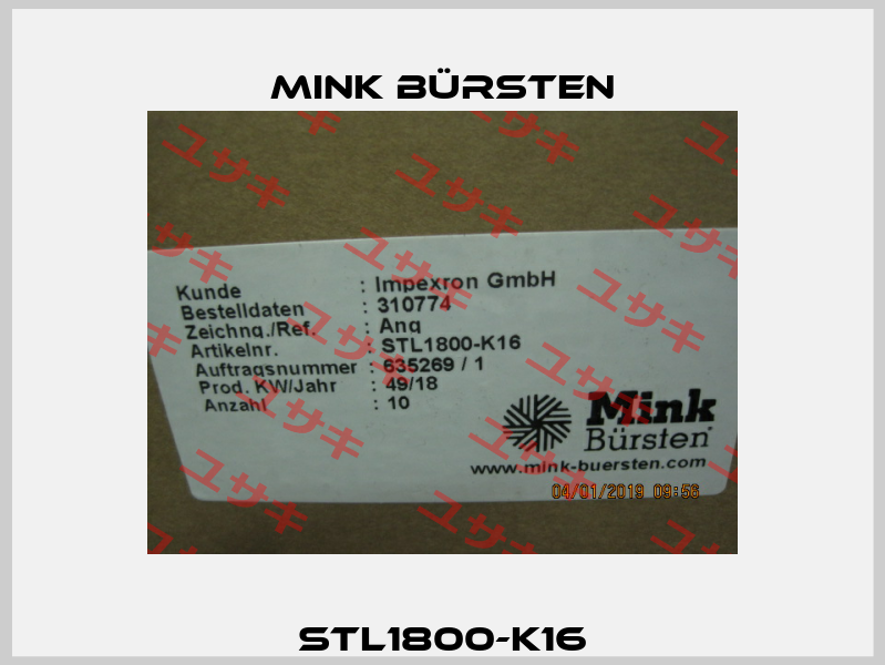 STL1800-K16 Mink Bürsten