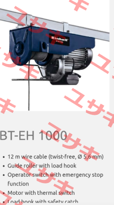 BT-EH 1000 obsolete, replaced by   TC-EH 1000 Einhell