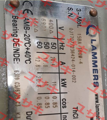 15BA 160M-4 Lammers