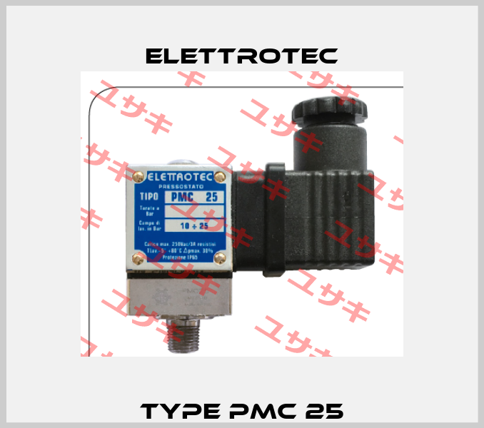 Type PMC 25 Elettrotec