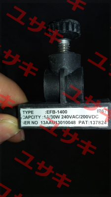 Type:EFB-1400 S/N:13AAU13010048 Finetek