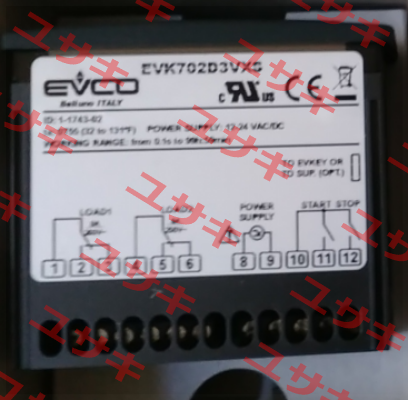 EVK702D3VXS EVCO - Every Control