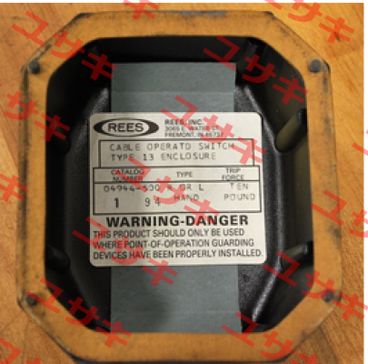 Type: 13L    04944-500 R Rees