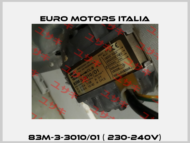 83M-3-3010/01 ( 230-240V) Euro Motors Italia