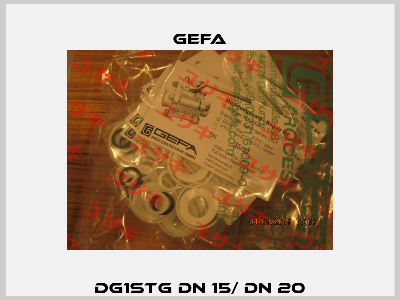 DG1STG DN 15/ DN 20 Gefa