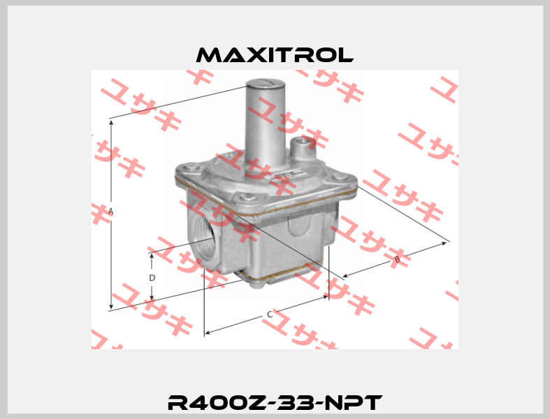 R400Z-33-NPT Maxitrol