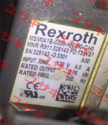 R911325143 / MSM041B-0300-NN-M0-CH0 Rexroth
