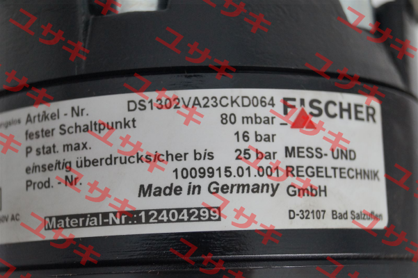 12404299 Fischer Mess Regeltechnik