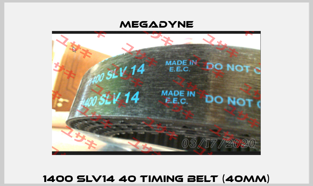 1400 SLV14 40 Timing belt (40mm) Megadyne