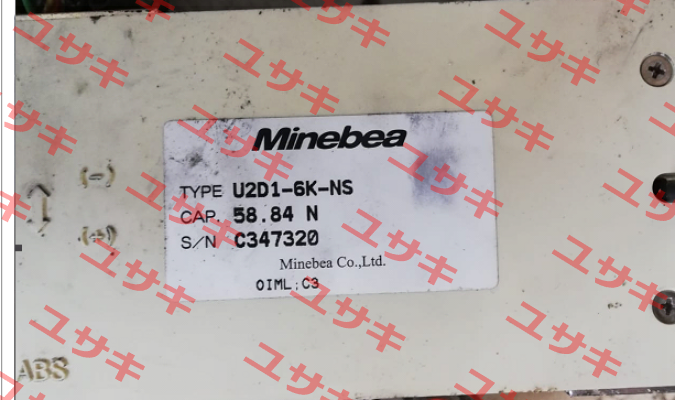 U2D1-6K-NS S/N:C347320 Minebea