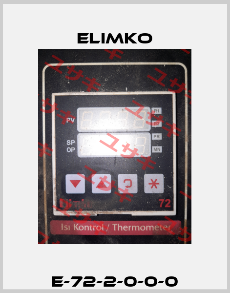 E-72-2-0-0-0 Elimko