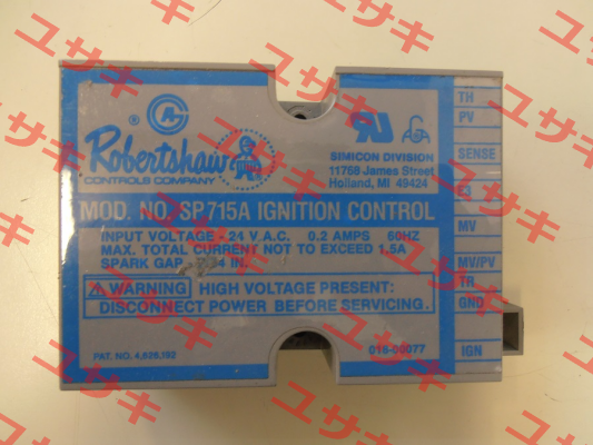 SP715A Robertshaw