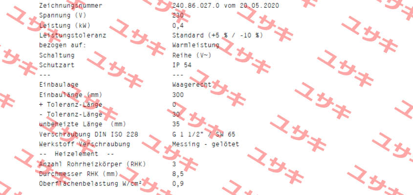 ERCT/30-0,4-230 Schniewindt