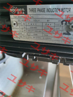 Typ MSHE10L-2 - 230/400V Sodeca