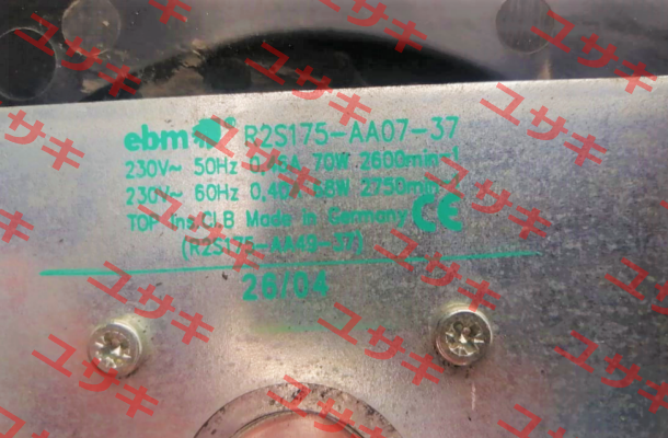 R2S175-AA07-37 EBM Papst