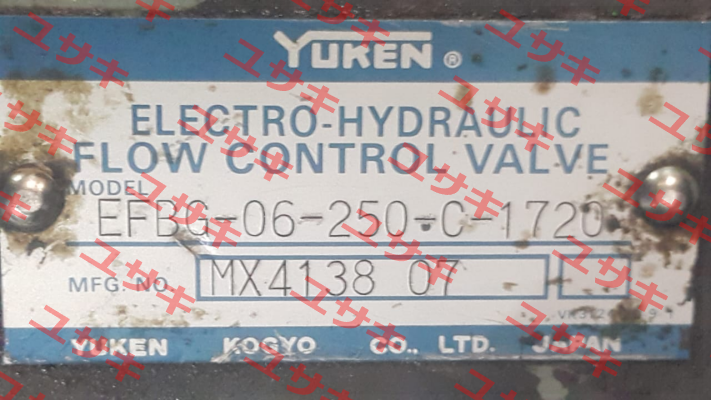 EFBG-06250-0-1720 Yuken
