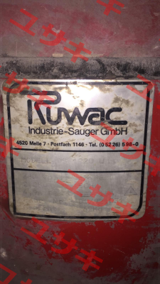 DS 1220 U Ruwac