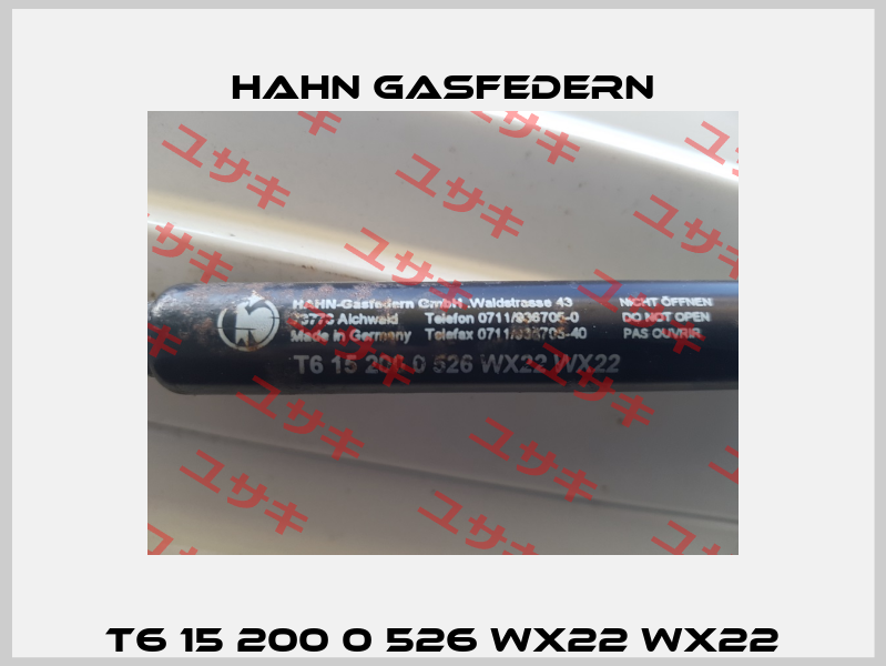 T6 15 200 0 526 wx22 wx22 Hahn Gasfedern