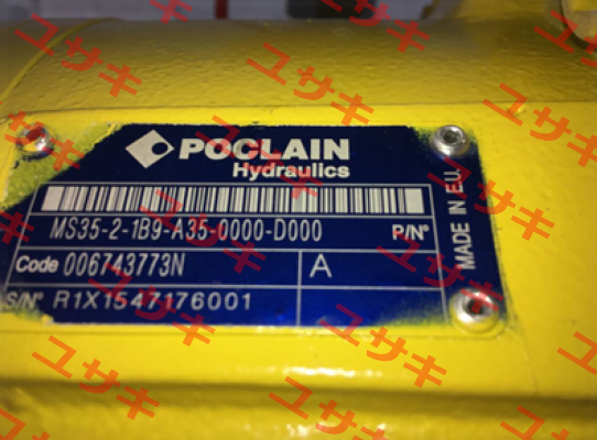 MS35-2-1B9-A35-0000-D000 (006743773N) Poclain