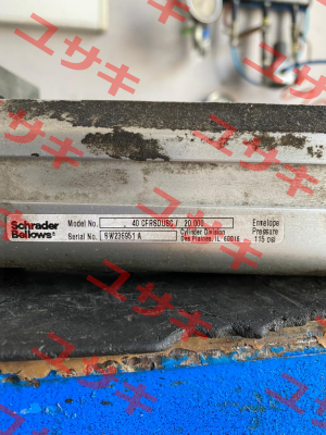 40 CFRSDUSC/20.000 S/N: SW236951 A Schrader Bellows (Parker)