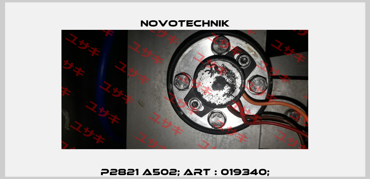 P2821 A502; Art : 019340; Novotechnik