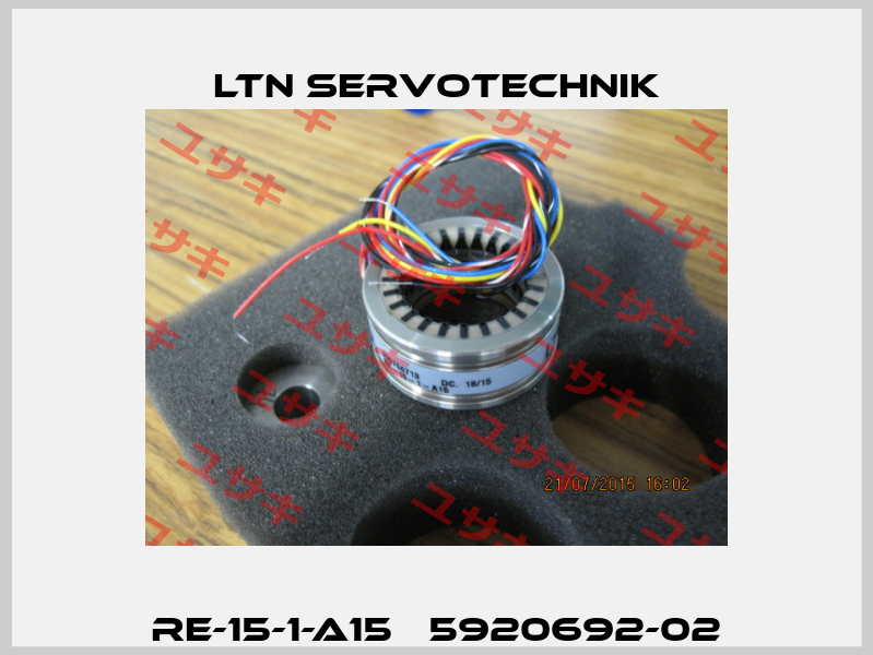 RE-15-1-A15   5920692-02 Ltn Servotechnik
