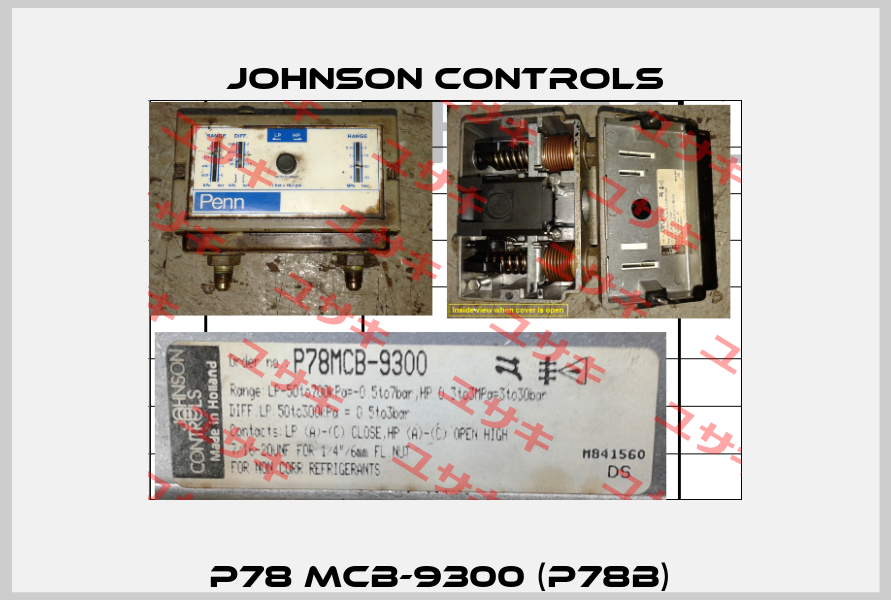 P78 MCB-9300 (P78B)  Johnson Controls
