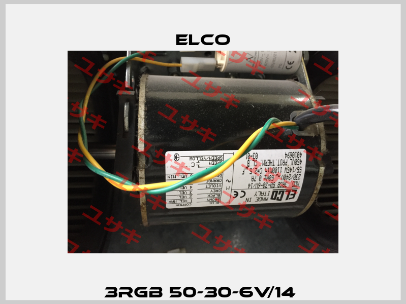 3RGB 50-30-6V/14  Elco