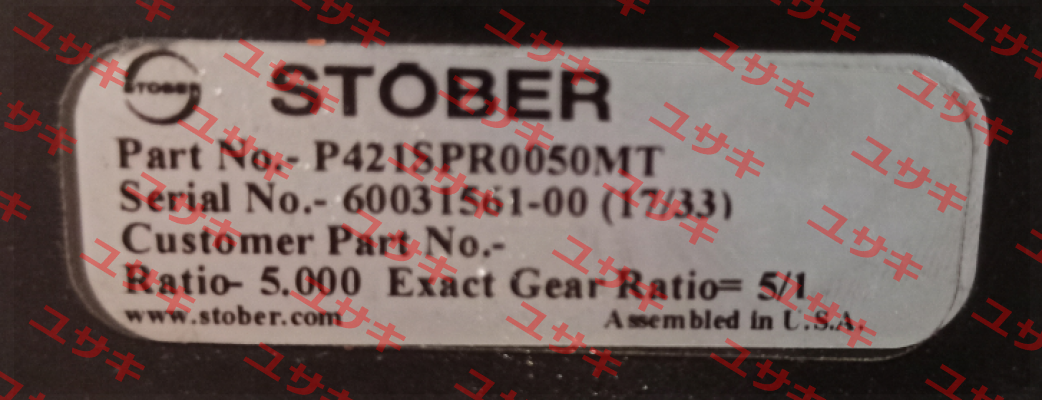 P421SPR0050MT Stober