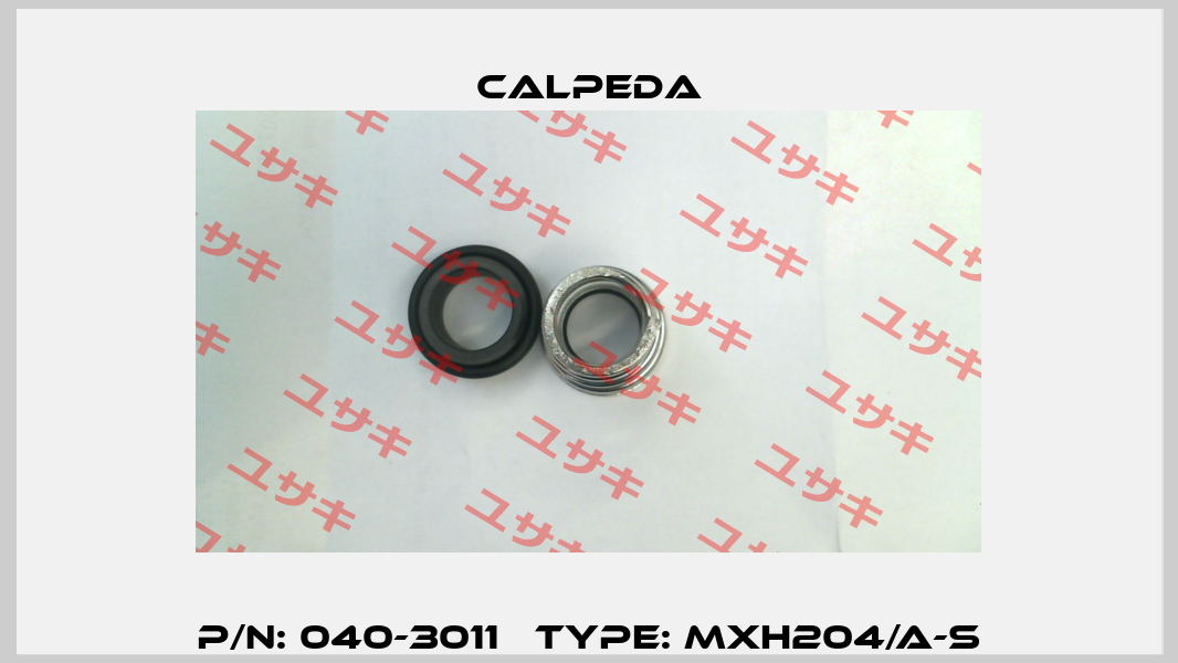 P/N: 040-3011   Type: MXH204/A-S Calpeda