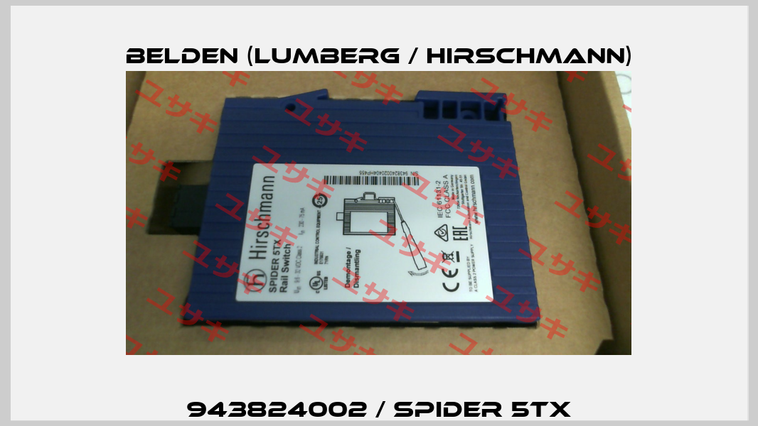 943824002 / SPIDER 5TX Belden (Lumberg / Hirschmann)