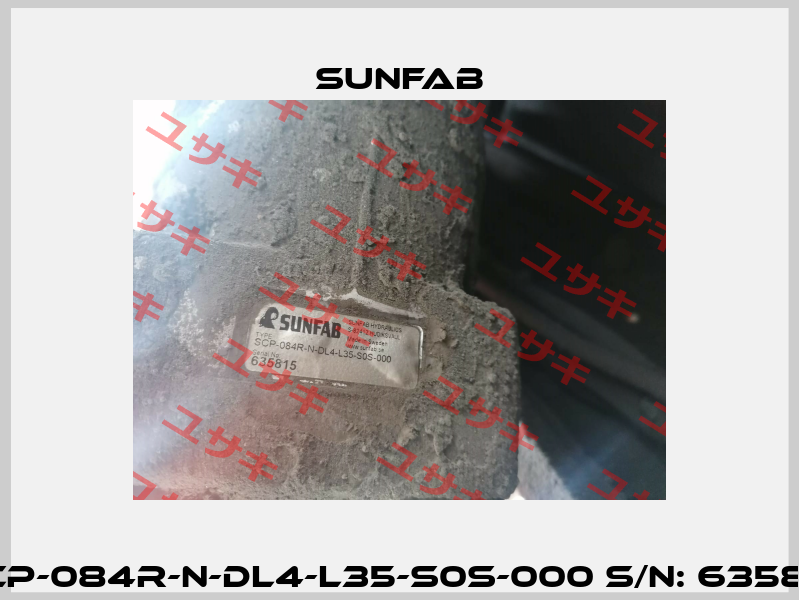 SCP-084R-N-DL4-L35-S0S-000 S/N: 635815 Sunfab