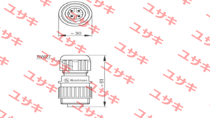 CA 3 LS   900368  Belden (Lumberg / Hirschmann)