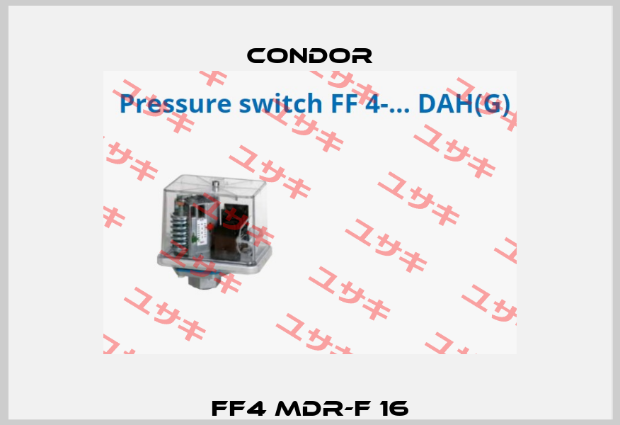 FF4 MDR-F 16 Condor